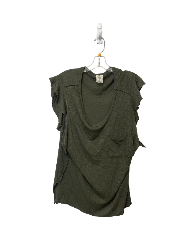 women's T-shirts made of cottonGreen Top Short Sleeve We The Free, Size L