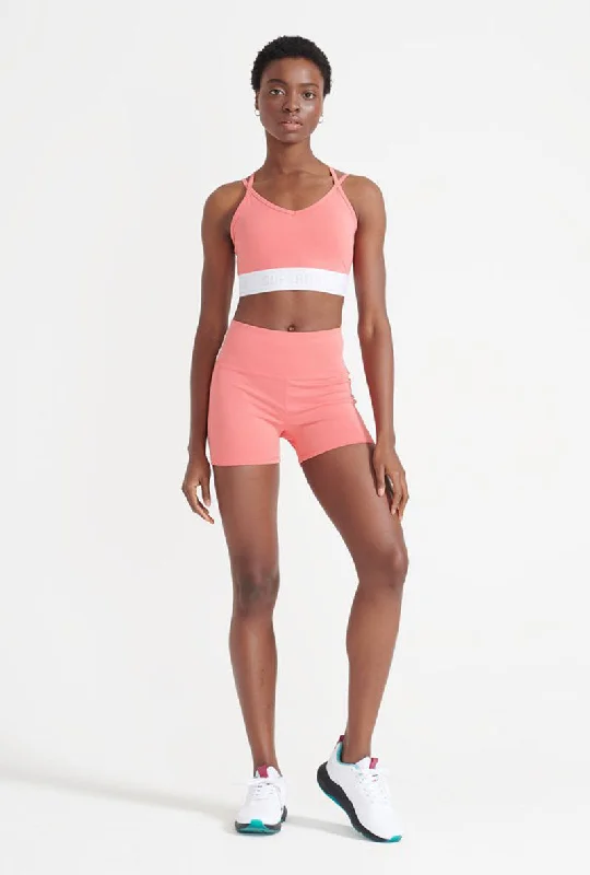 women's tops made from cottonSUPERDRY TRAINING STRAPPY BRA