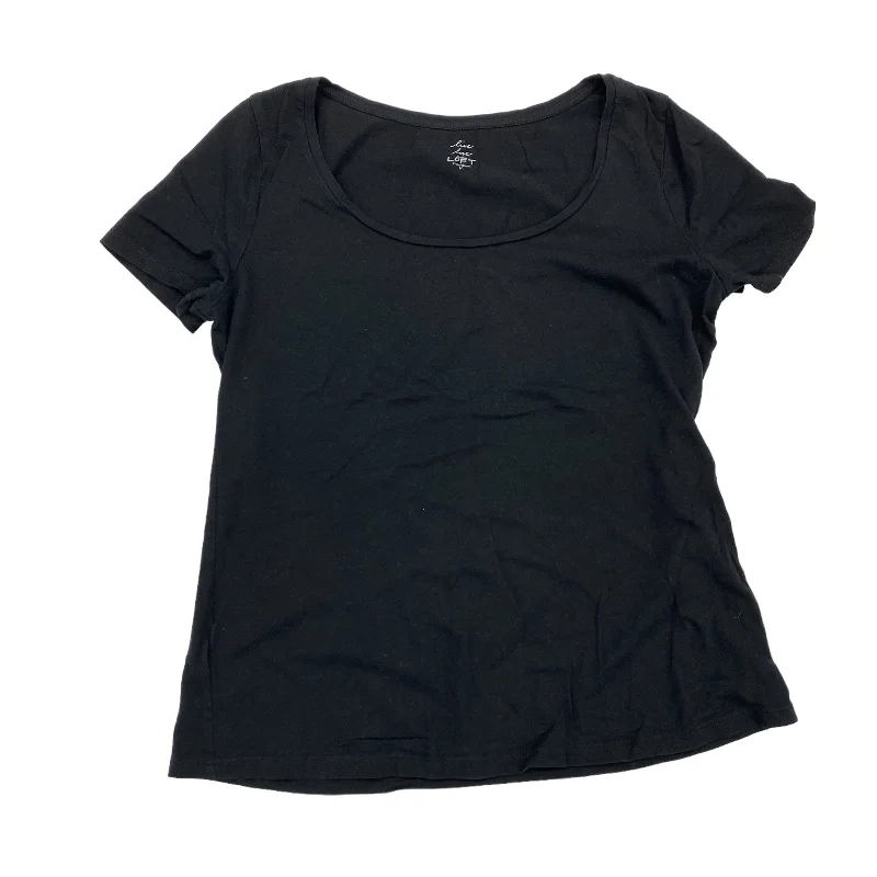 elegant women's T-shirtsBLACK LOFT TOP SS BASIC, Size M