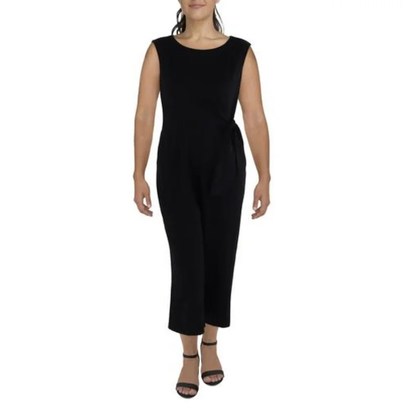 women's jumpsuits for travelTahari ASL Womens Plus Solid  Jumpsuit