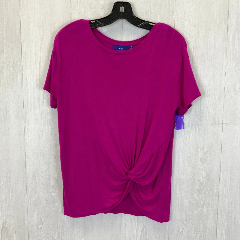 trendy women's T-shirtsPurple Top Short Sleeve Apt 9, Size M