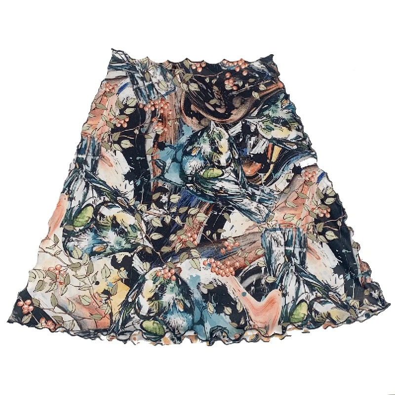 women's classic chiffon skirtsBeatnik Switchstacks Reversible Bias Skirt