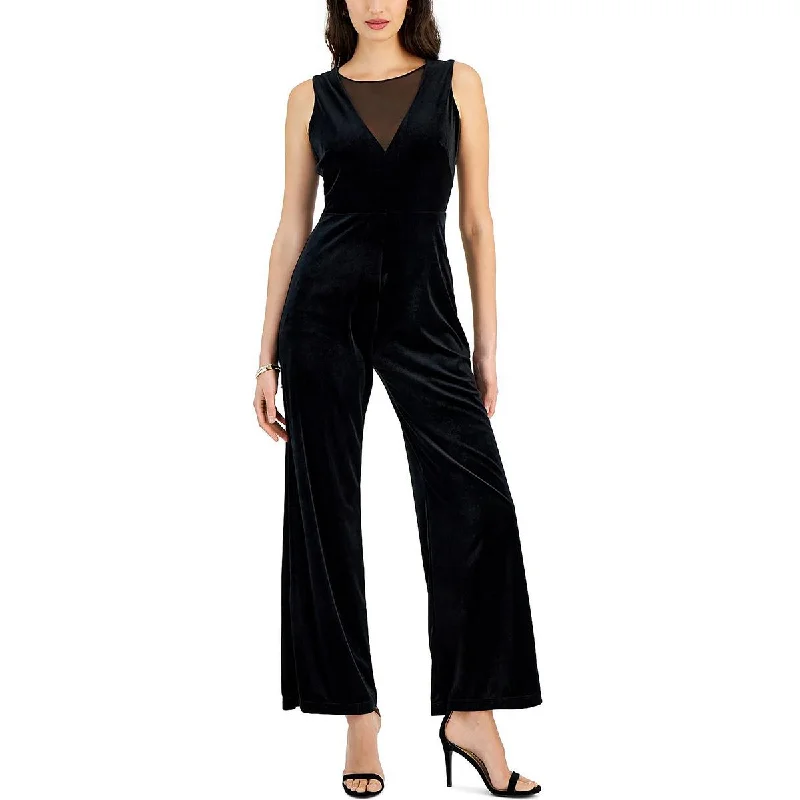 women's jumpsuits for tall womenTaylor Womens   Velvet Velvet Jumpsuit