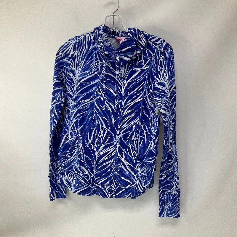 women's long sleeve tops with short torso lengthsTop Long Sleeve By Lilly Pulitzer In Multi-colored, Size: Xxs