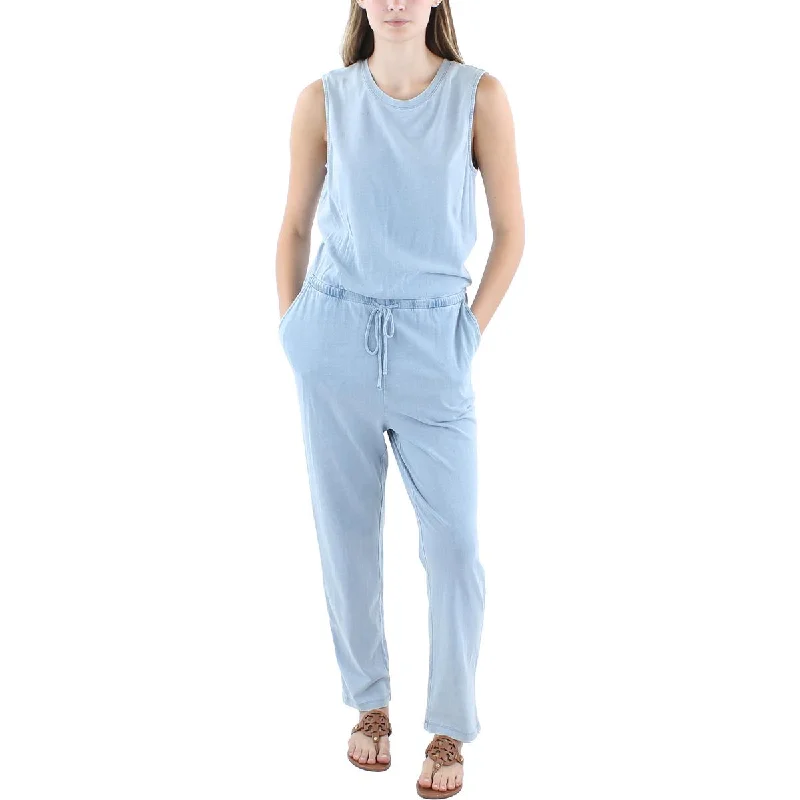 women's boho jumpsuitsZ Supply Womens Solid Stretch Jumpsuit