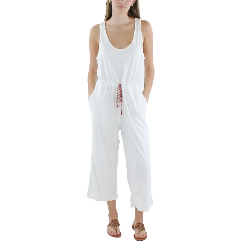 women's jumpsuits for fair-trade practicesMod-O-Doc Womens Belted Cotton Jumpsuit