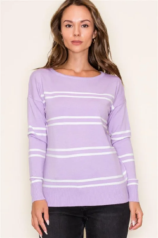 women's tops with built-in brasThe Annie Textured Striped Pullovers - 3 Colors!