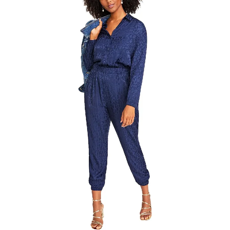 women's jumpsuits for maternity wearOn 34th Womens Jacquard Ankle Jumpsuit