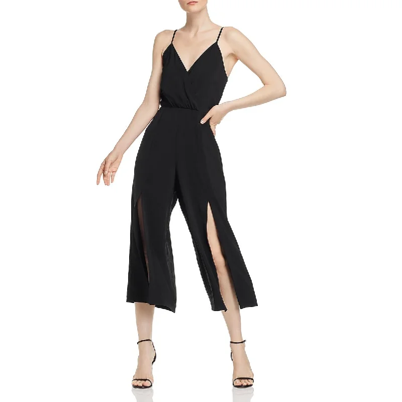 women's glam jumpsuitsWAYF Womens Silvia Wide Leg Cocktail Jumpsuit