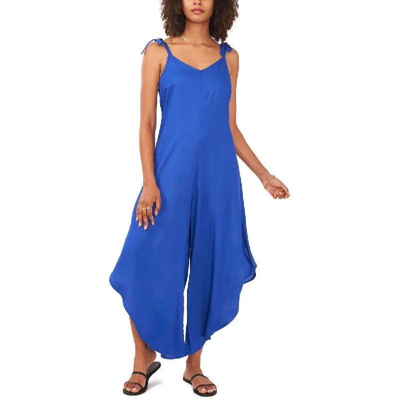 women's jumpsuits for lightweight designsVince Camuto Womens Side Slit Rayon Jumpsuit