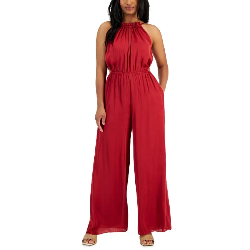 women's jumpsuits for eco-friendly choicesTaylor Womens Cut-Out  Jumpsuit