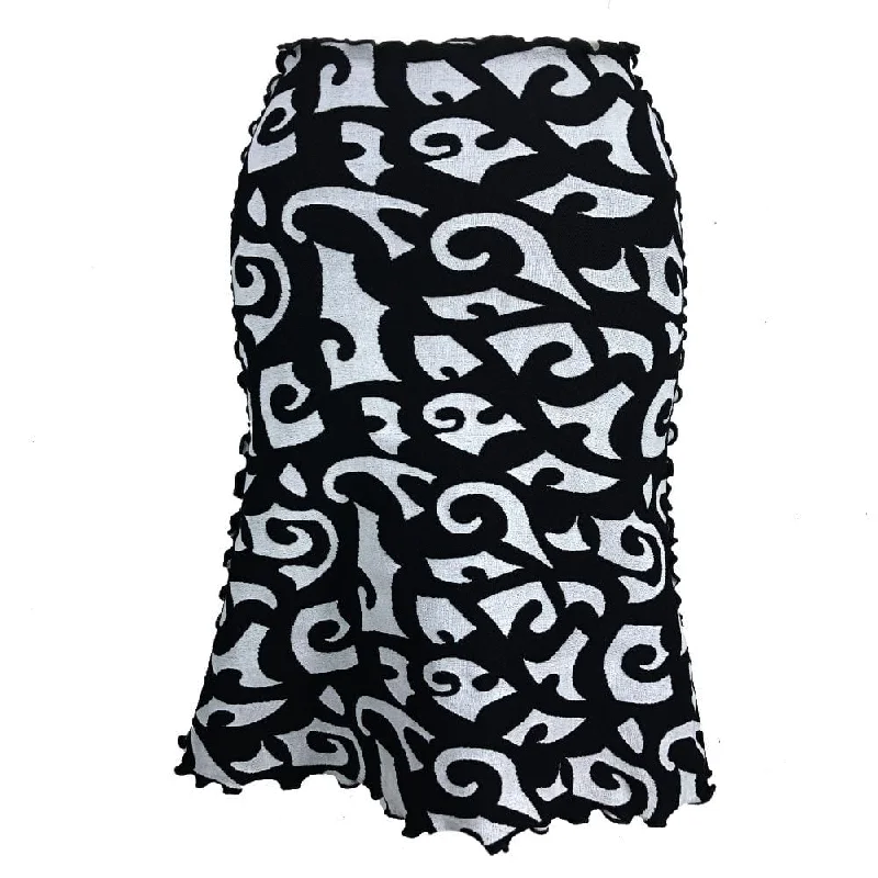 women's silk skirtsReverse Tatua Jacquard Knit Bias Skirt