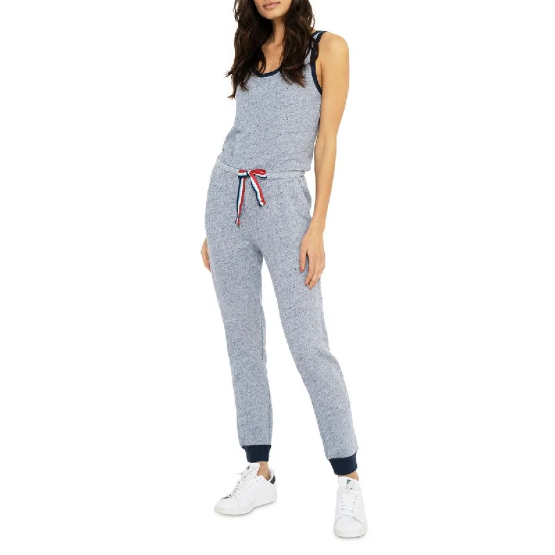 women's fitted jumpsuitsSol Angeles Womens Anapaca Knit Sleeveless Jumpsuit