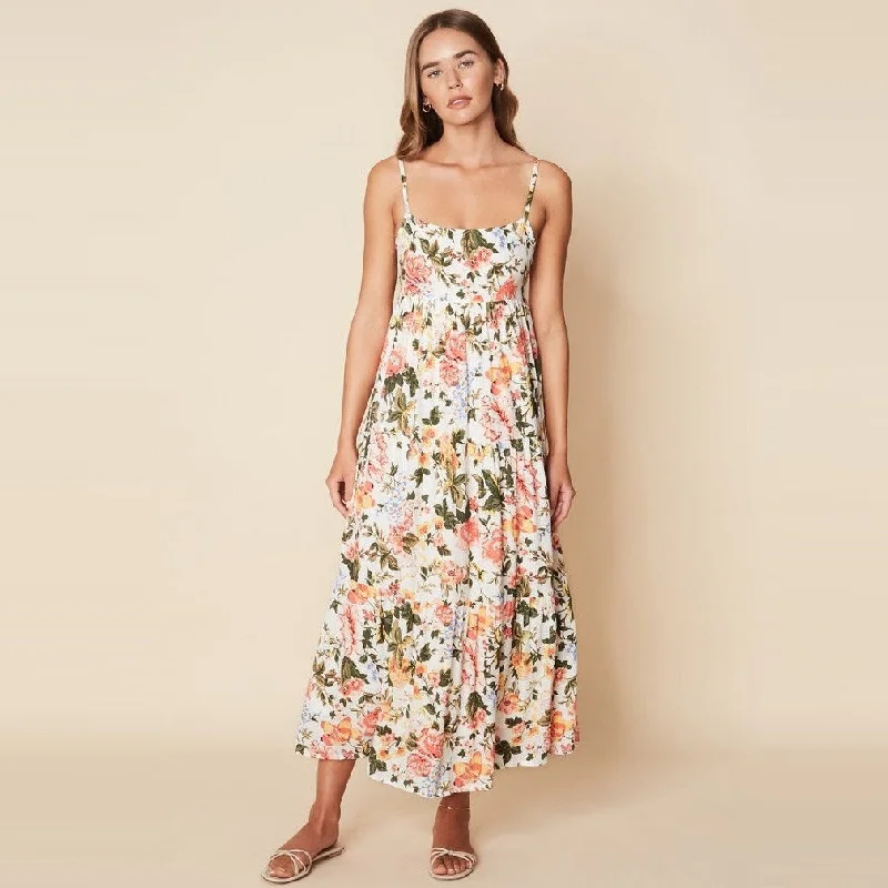 women's eco-friendly dressesCorvina Midi Dress (Teatro Floral)