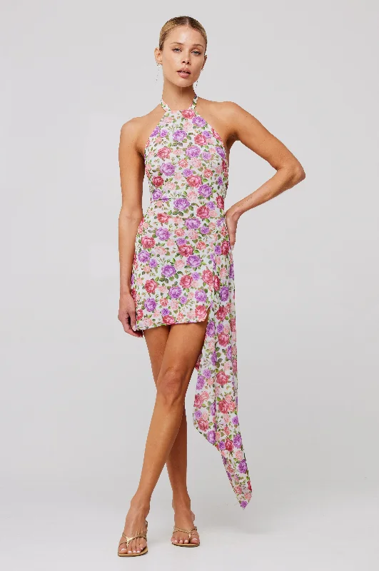 women's minimalist dressesOlivia Mini in Vintage Floral