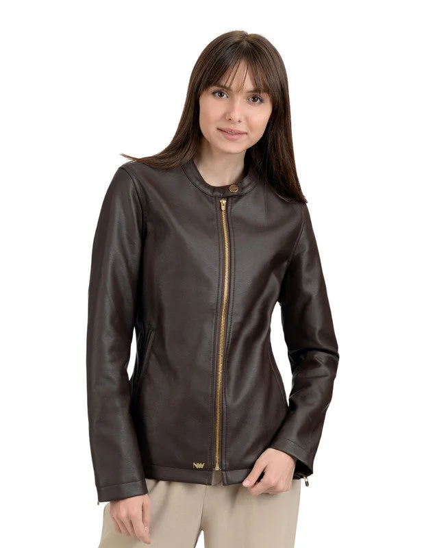 women's coats for cold weatherNine West Women's Racer Jacket