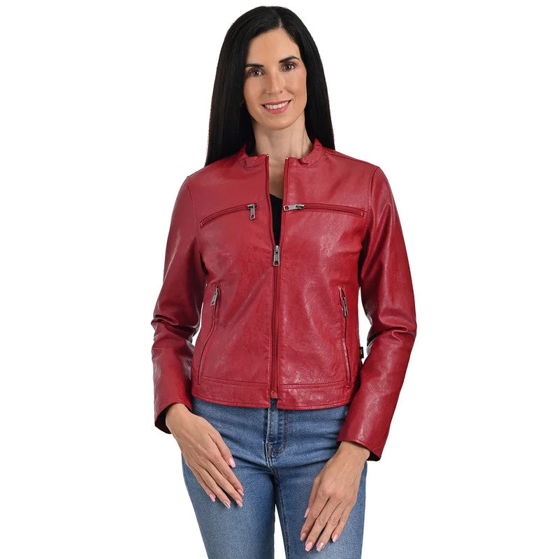 women's coats for those who appreciate timeless fashionLEE Women's Racer Jacket