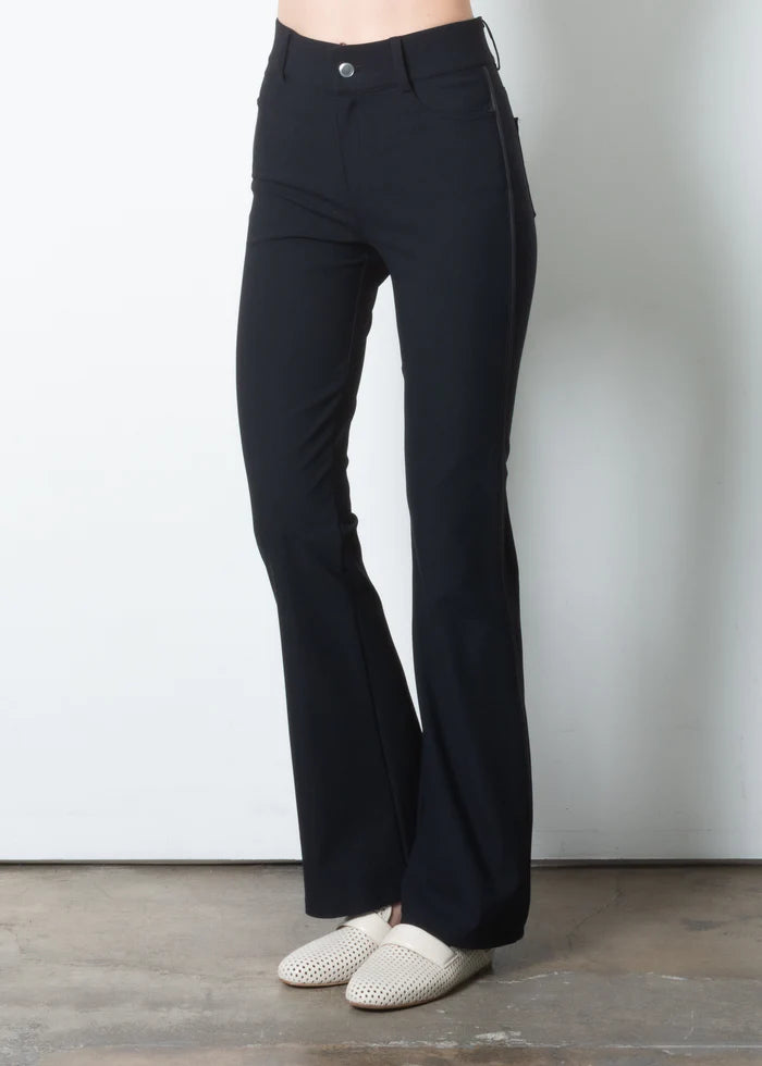 women's midi skirtsTimothy Tech Stretch Jean Flare Pant - Black