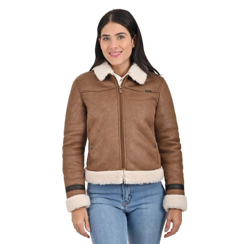 casual women's coatsWrangler Fur Lined Women's Cozy Jacket