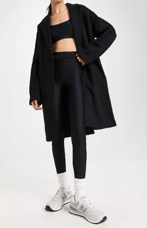 trendy women's coatsVip Blazer Trench In Black