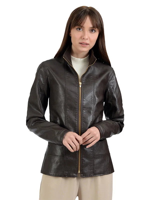 women's bomber jackets and coatsNine West Women's Classic Zipper Jacket