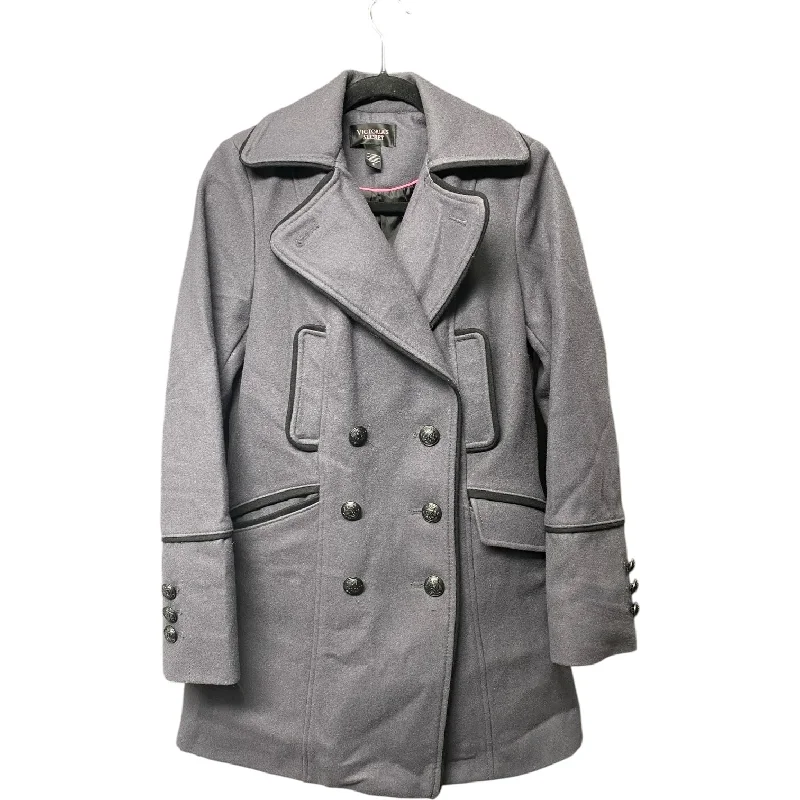 women's coats for day-to-night transitionsCoat Peacoat By Victorias Secret In Grey, Size: 8