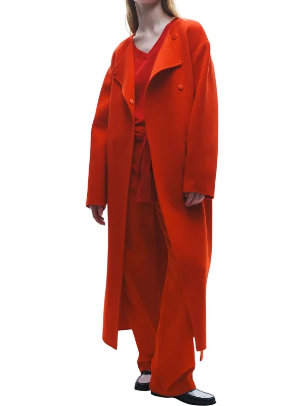 women's coats for maternity wearAspen Wool Coat In Poppy Red