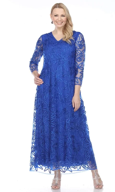 women's tall dressesSoulmates 1618 - Lace Long Evening Dress