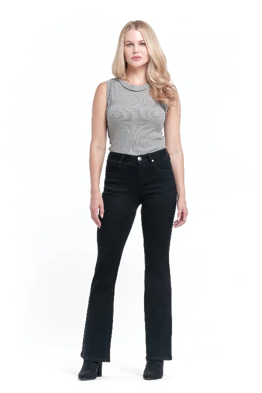 women's relaxed-fit denim jeansEmma Butter Slim Bootcut in Black