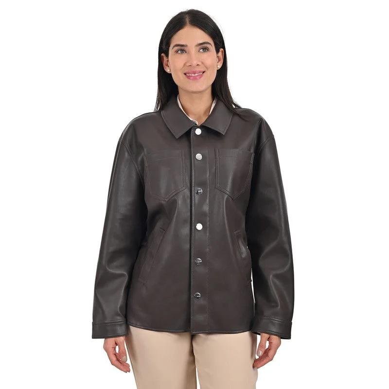 women's duffle coatsNine West Women's Shirt Jacket