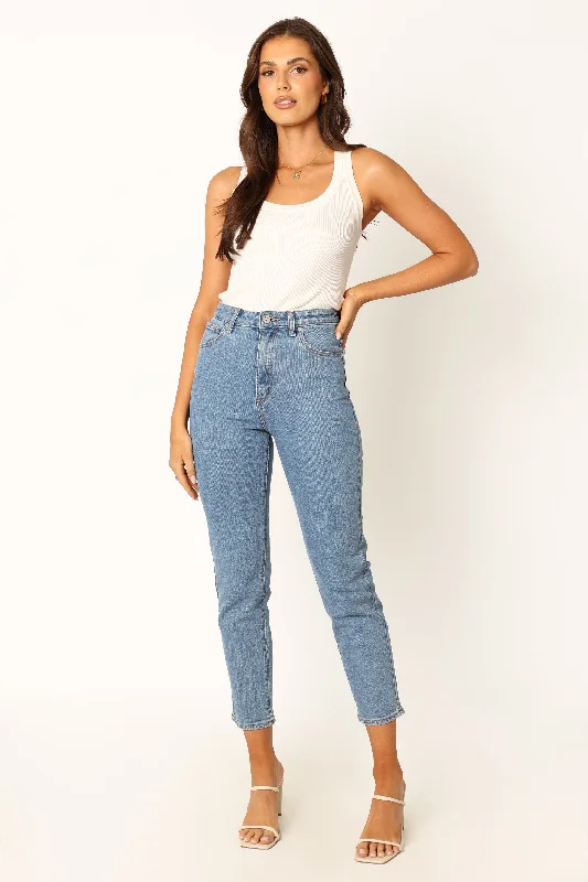 women's denim jeans for a timeless classic lookAbrand 94 High Slim Jeans - Georgia