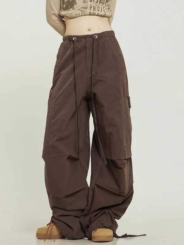 women's sweatpantsBerryBetty - Attention Seeker Pockets Cargo Pants