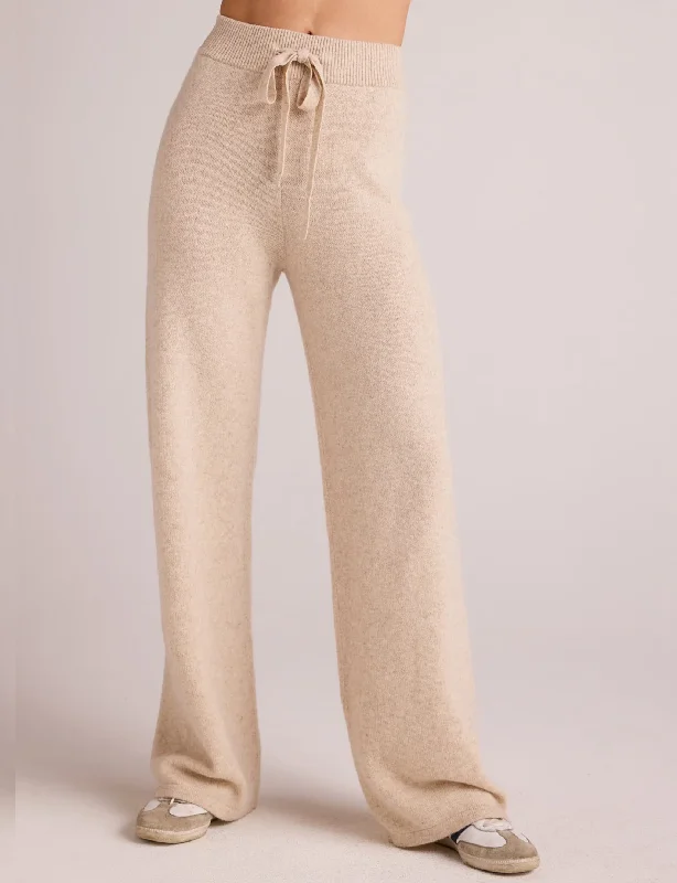 women's adventure pantsWide Leg Sweatpant, Ivory Oat