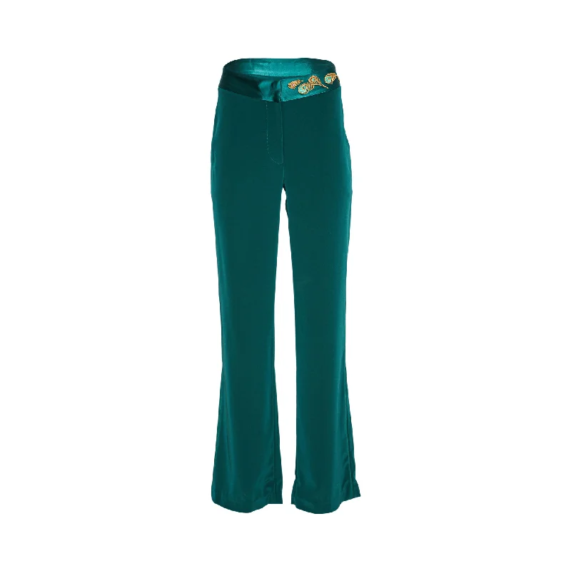 women's short pantsBarbara Rizzi Atelier Angelina Green Pant