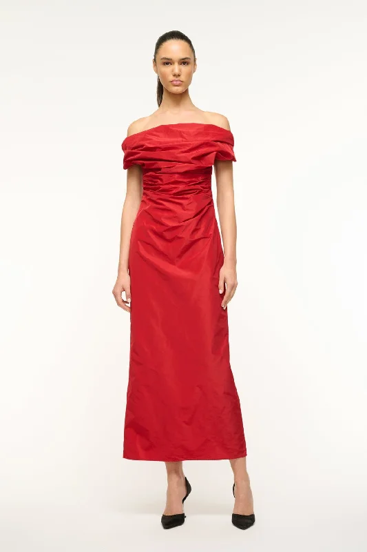 women's breathable dressesANDREA DRESS | ROUGE