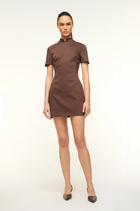 women's tall dressesCASS DRESS | DARK CHOCOLATE