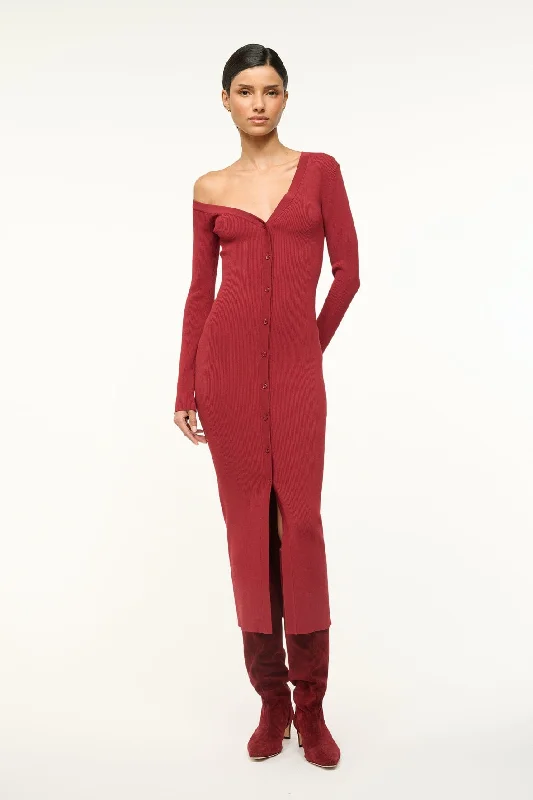 women's maximalist dressesCRAFTSMAN SWEATER DRESS | SYRAH