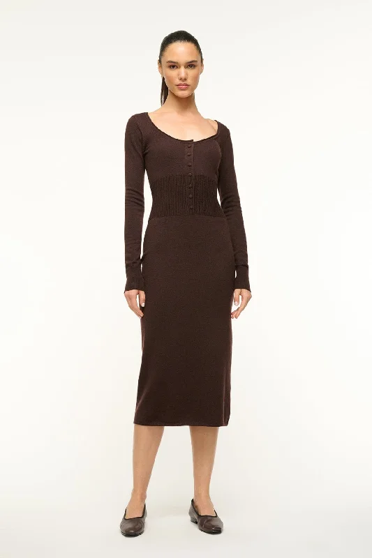 women's club dressesSABRINA DRESS | DARK CHOCOLATE