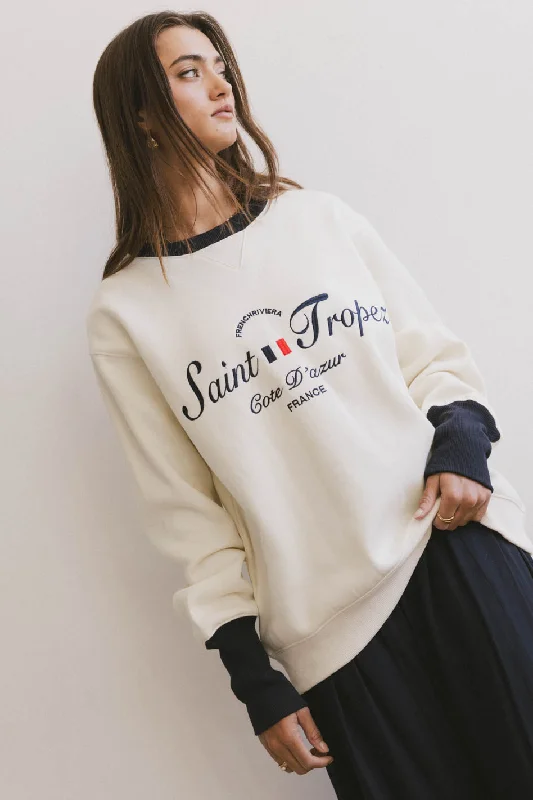 women's club dressesSaint Tropez Crewneck