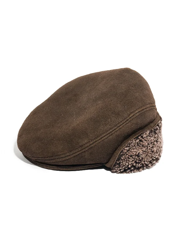 women's checkered dressesSHEEPSKIN DRIVING CAP