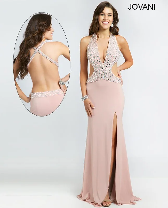 women's mini dressesJovani 99056 Sexy Long Prom Gown