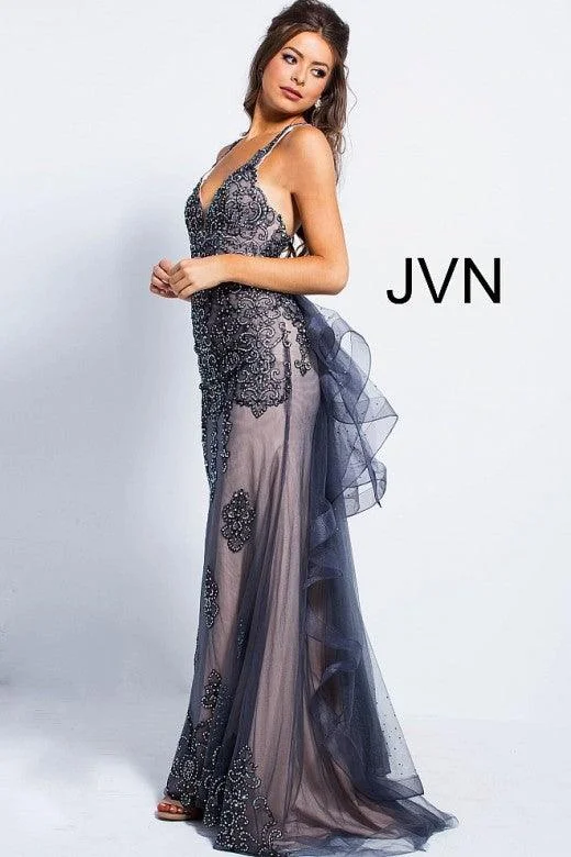 women's ball gown dressesJovani 53188 Long Formal Sleeveless Prom Dress