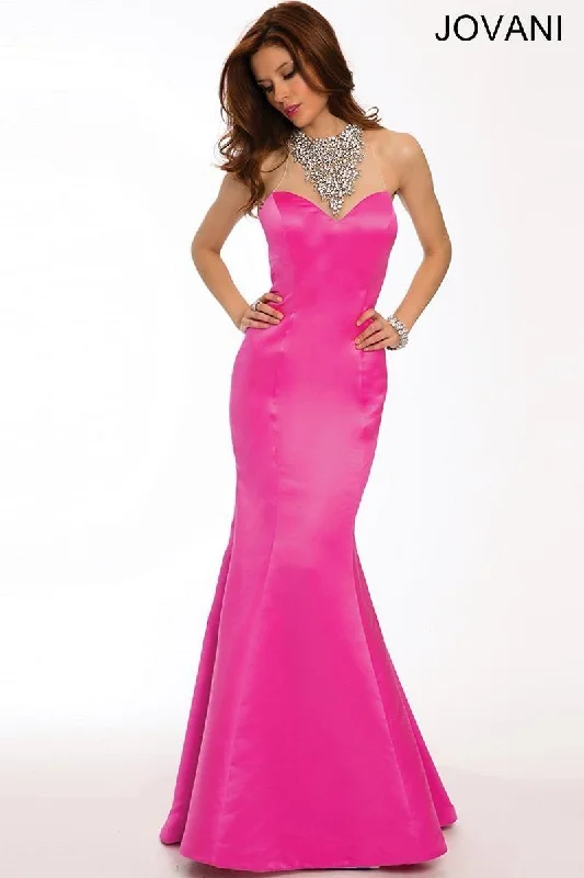 women's fashionable dressesJovani 20999 Mermaid Long Formal Prom Gown