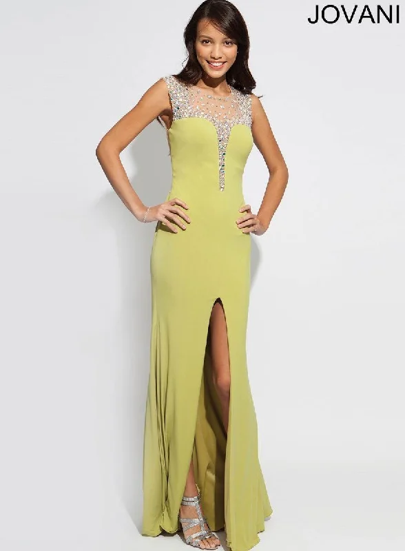 women's unique dressesJovani 90731 Sleeveless Long Prom Gown