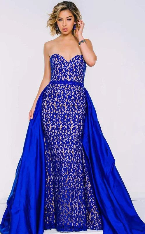 women's designer dressesJovani 35052 Strapless Long Prom Gown