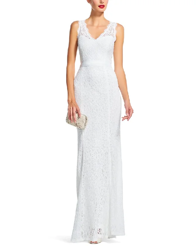 women's flowy dressesAdrianna Papell Gown