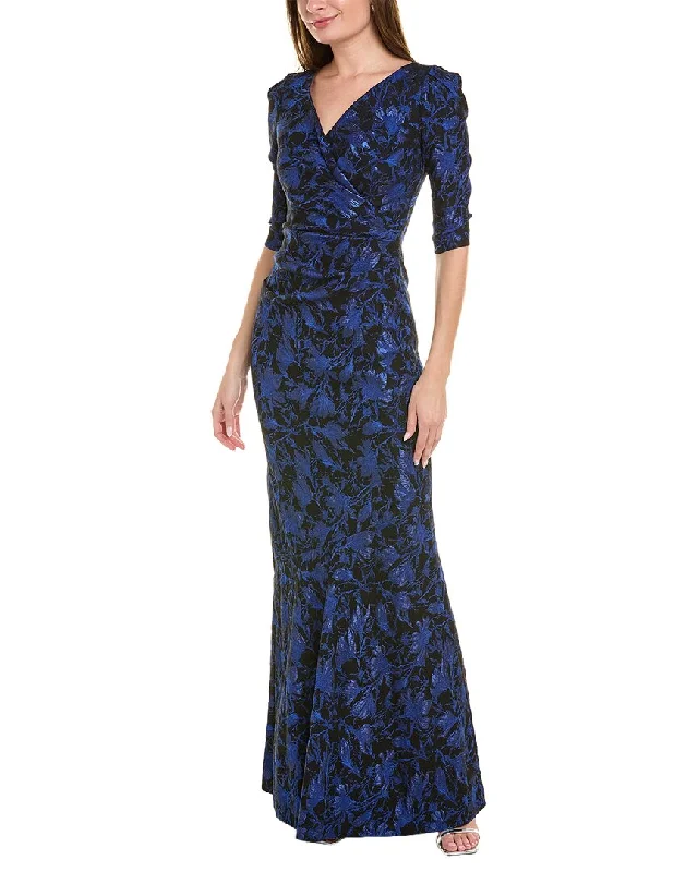 women's mother of the bride dressesTeri Jon by Rickie Freeman Jacquard Gown